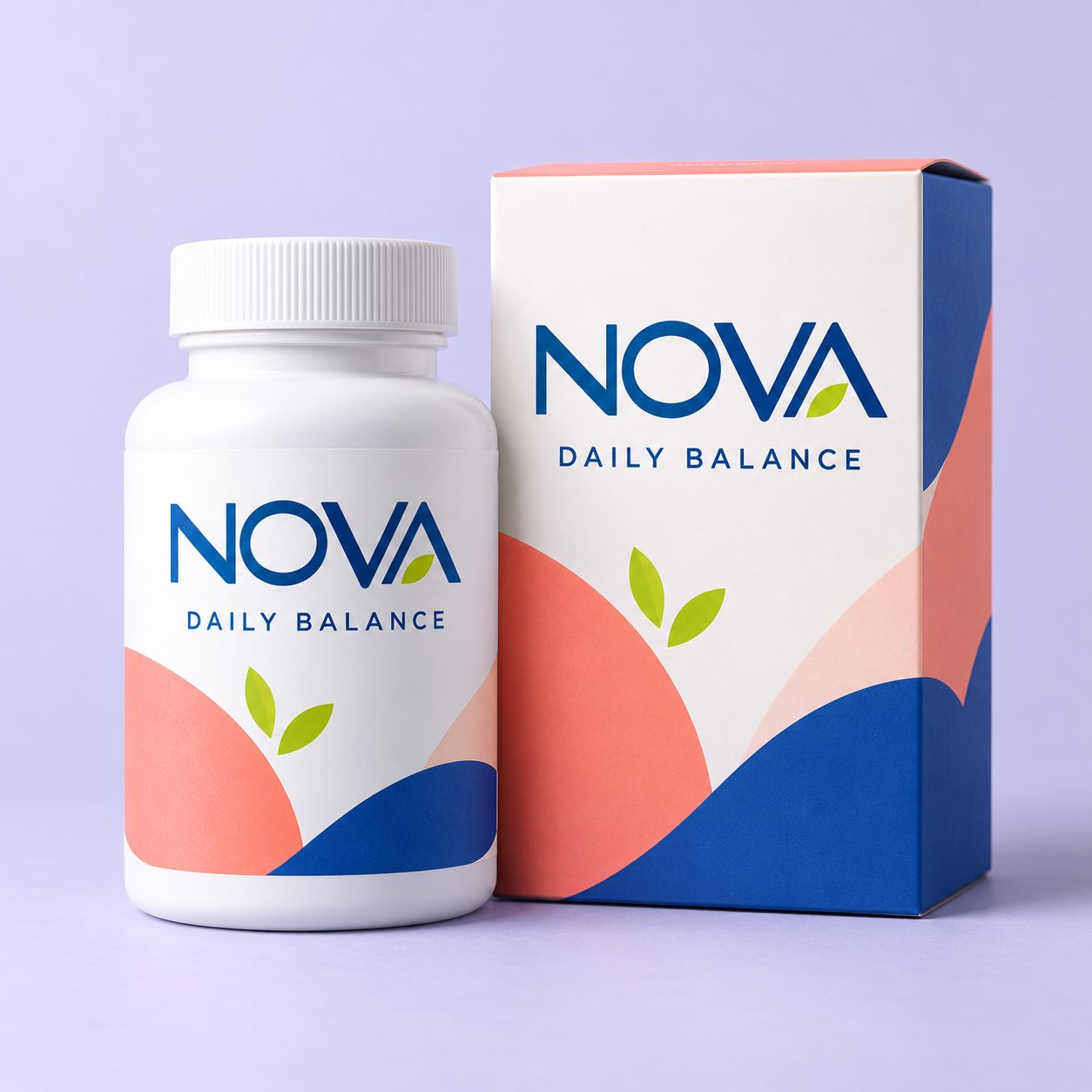 Nova Daily Balance demo fictional demo product photography